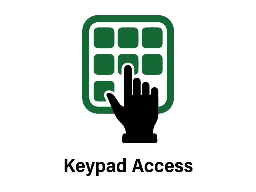 Keypad access icon